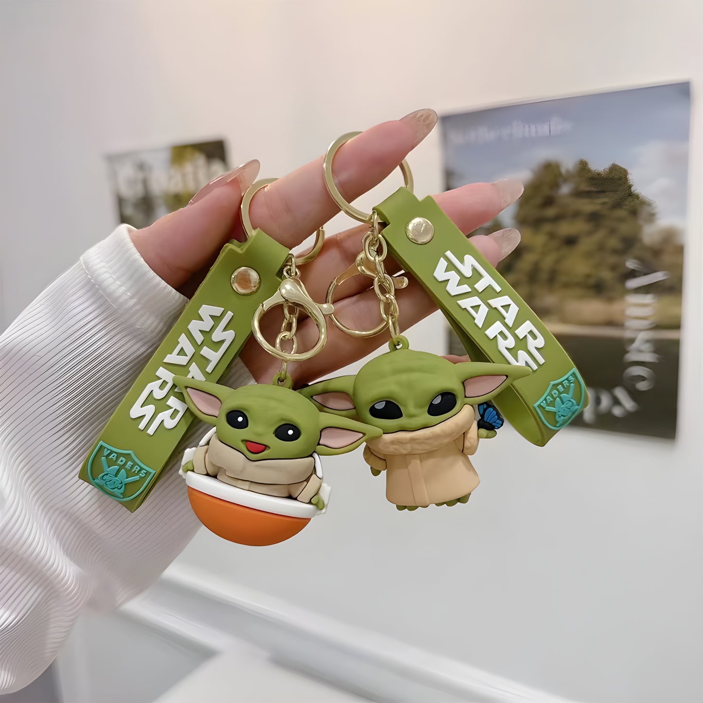 MysticEars | Llavero figura Baby Yoda