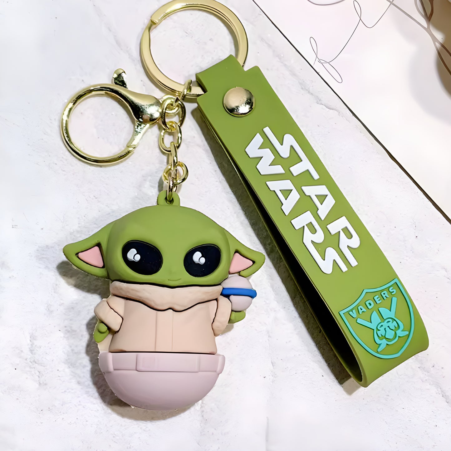 MysticEars | Llavero figura Baby Yoda