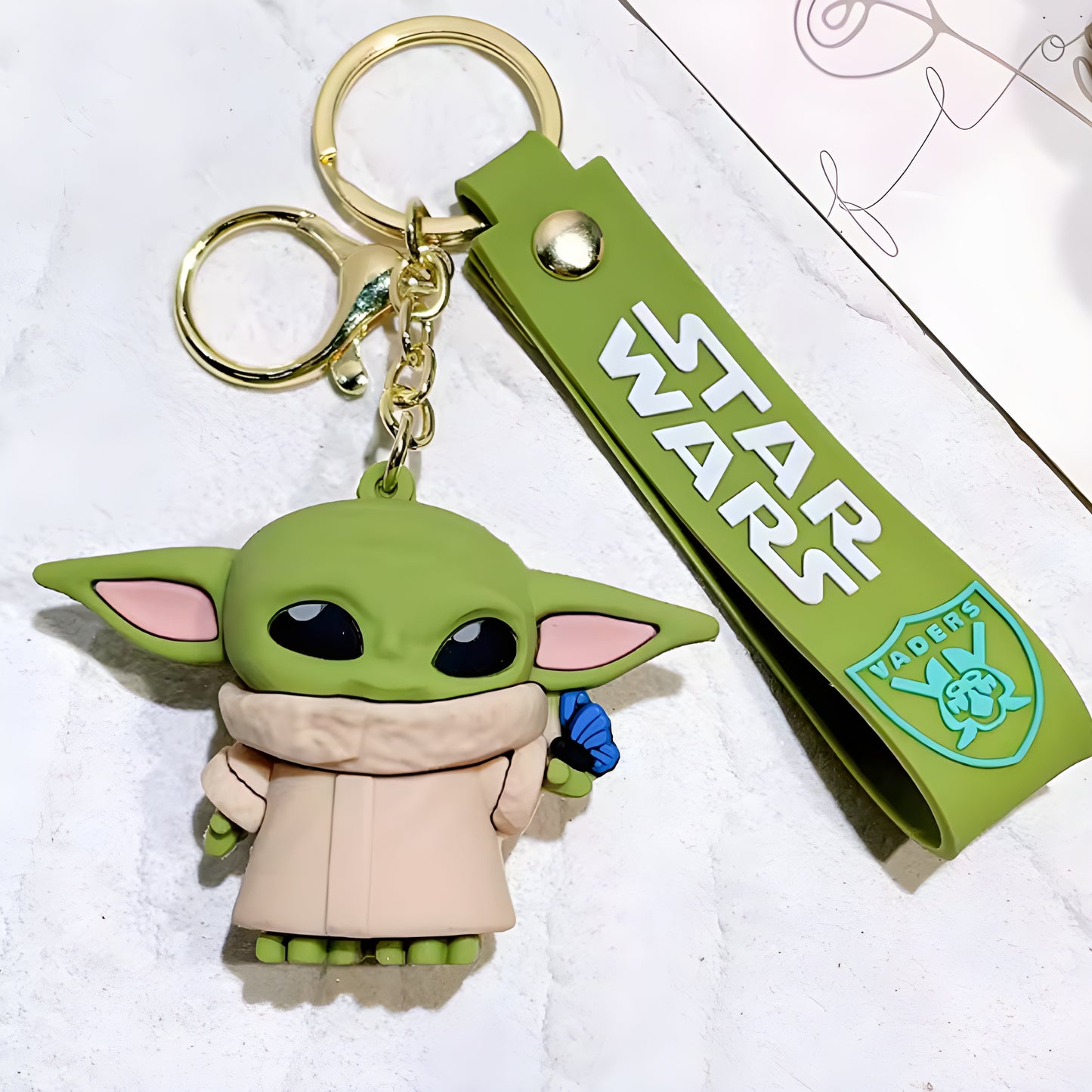 MysticEars | Llavero figura Baby Yoda