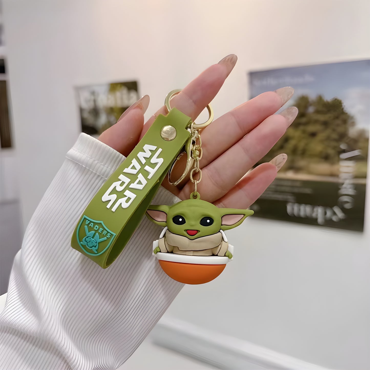 MysticEars | Llavero figura Baby Yoda