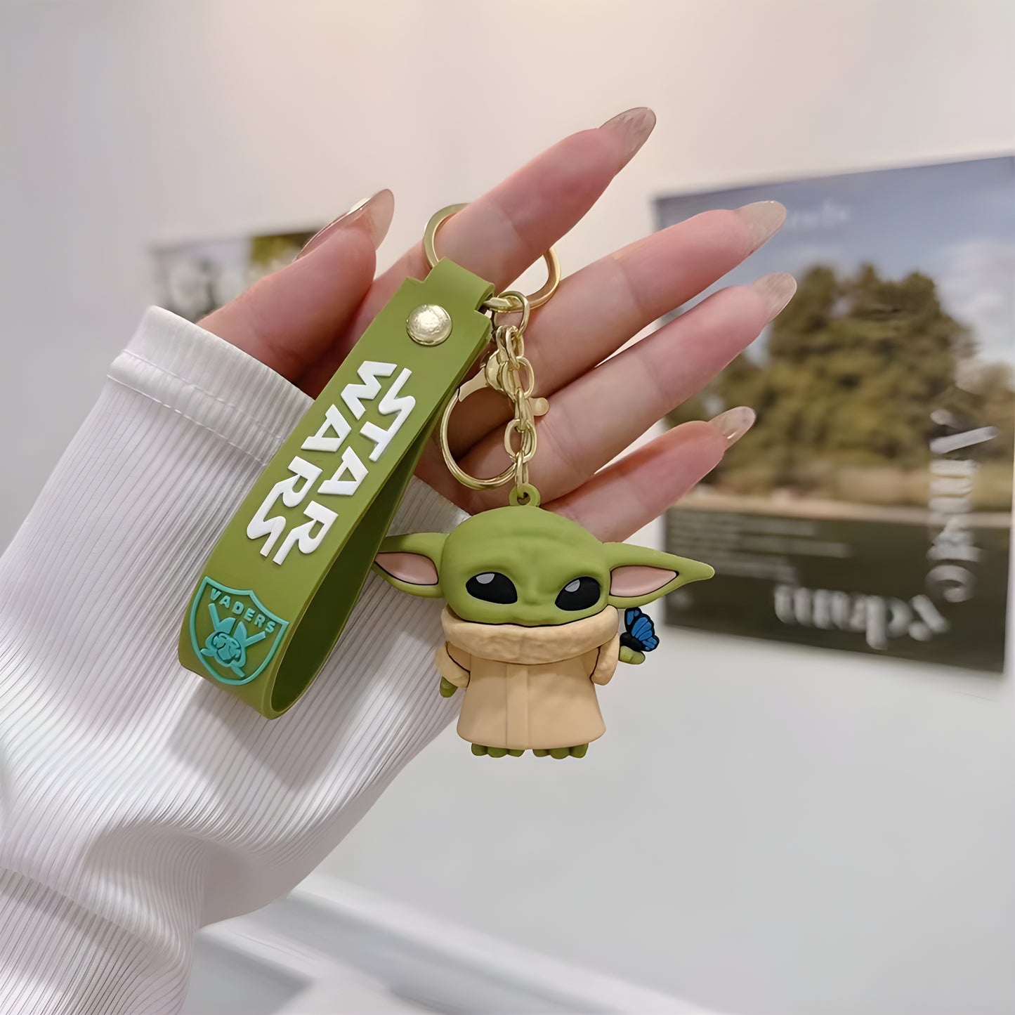 MysticEars | Llavero figura Baby Yoda