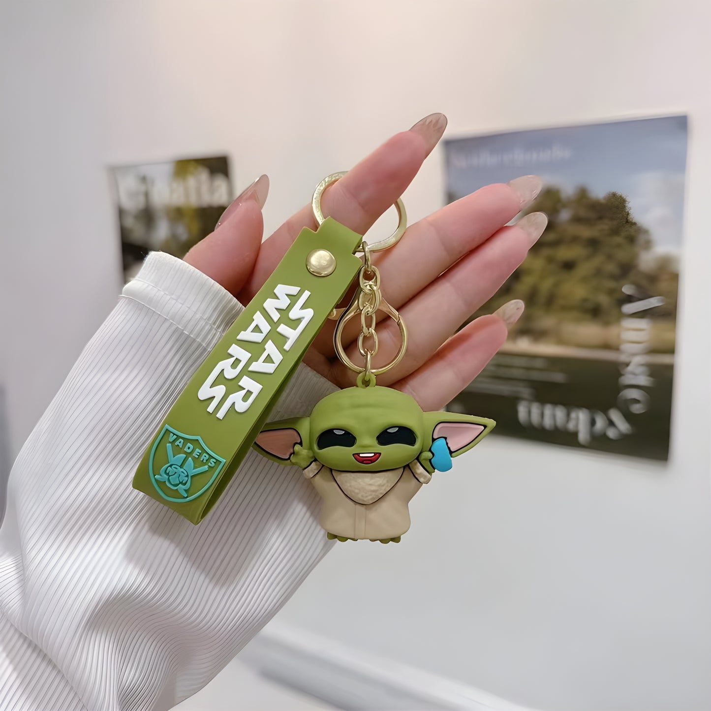 MysticEars | Llavero figura Baby Yoda